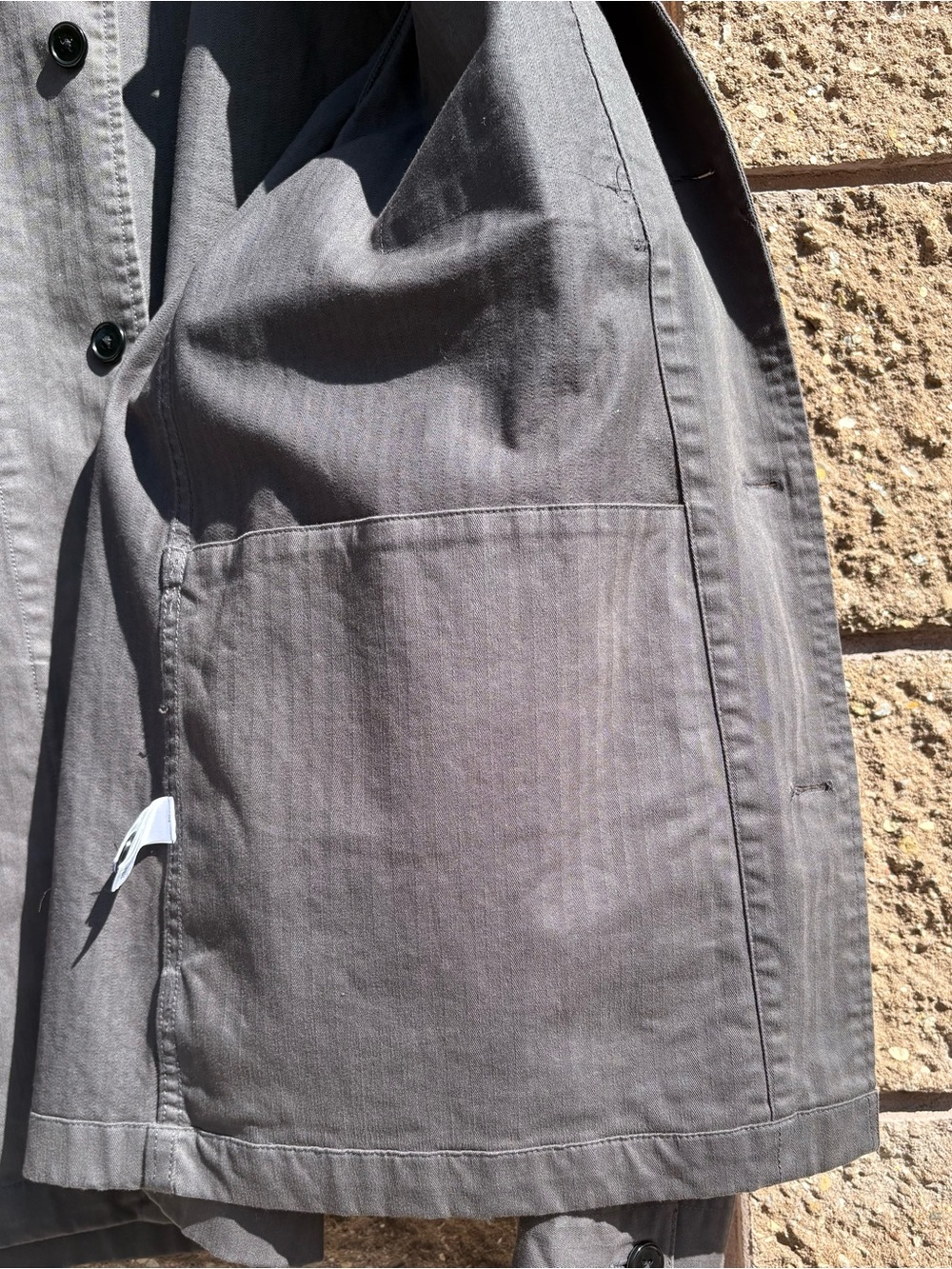 Bonobos Men's Charcoal Gray Utility Jacket - Picture 10 of 12